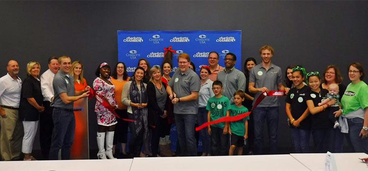 The Junkluggers Of North Charlotte At Their Ribbon Cutting Ceremony